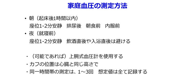 高血圧の治療